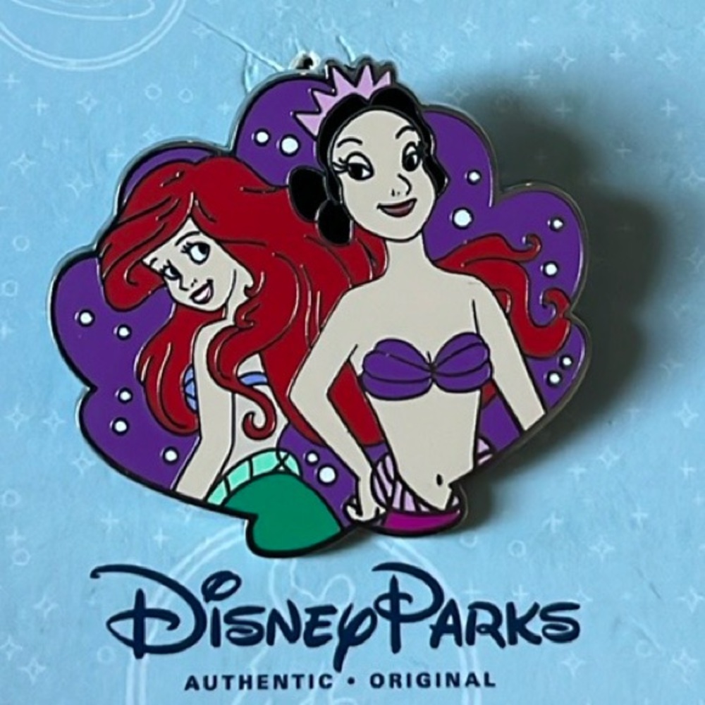 Disney Parks The Little Mermaid Sisters Mystery Pin